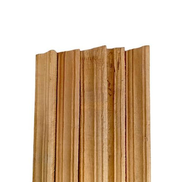 4 CM x 4 CM x 3 CM  / NM List Kayu Profil Cermin Pigura Pintu Batang