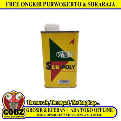 250 ML / SANPOLY POLISH Cairan Paint Polished Poles Pengkilap Logam Kaleng