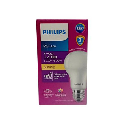 12 WATT / PHILIPS LED Lampu Bohlam Bulb Kuning