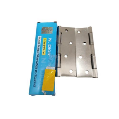 4 IN / N. DIOR Engsel Kupu Kupu Pintu Jendela Hinge Stainless Set