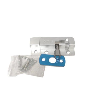 2 IN / MULLER Grendel Kunci Slot Pintu Jendela Stainless