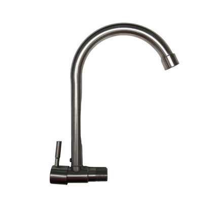 1/2 IN / COBZ CBABH03 Kran Angsa Sink Bak Cuci Piring Tembok Stainless