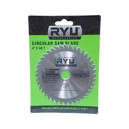 4 IN x T 40 / RYU Circular Saw Mata Gerinda Potong Kayu Wood Cutting