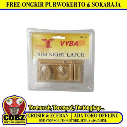 VYBA VD226 Grendel Pintu Laci Lemari Otomatis Rim Night Latch