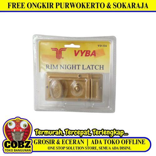 VYBA VD226 Grendel Pintu Laci Lemari Otomatis Rim Night Latch