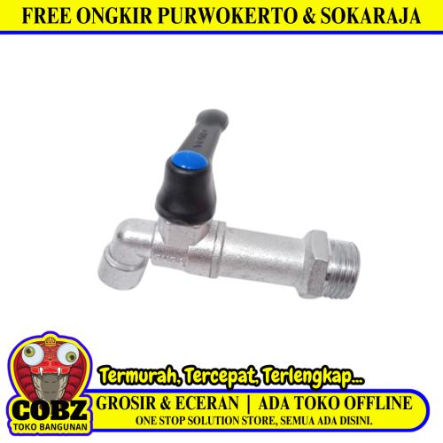 1/2 INCH / ONDA Kran Air Tembok Taman Bola Ball Valve Stainless