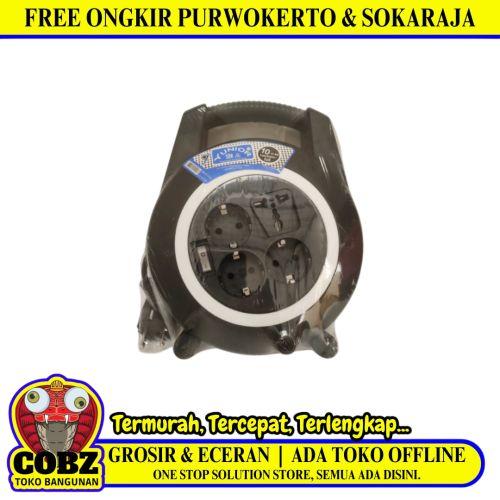 10 M / LOYAL YUNIOR Kabel Roll Stop Kontak Colokan Full Tembaga SNI