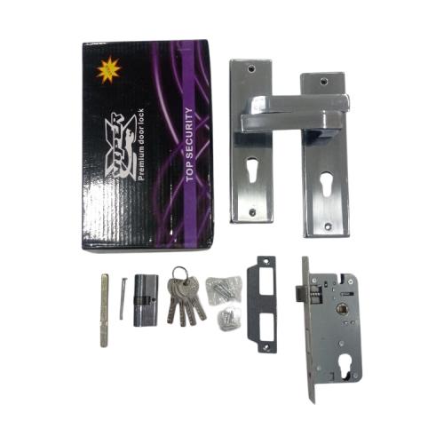 VIPER 7032(2) SN/CP Handle Door Lock Tarikan Handle Kunci Pintu Tanggung Set