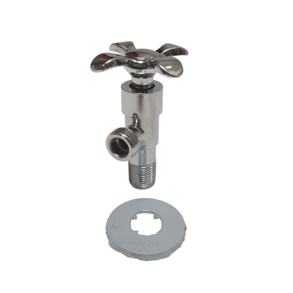 1/2 IN / COBZ Stop Kran Air Shower Kloset Monoblok Stainless