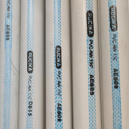 1 1/2 IN x 400 CM / RUCIKA AW Lis Biru Pipa Pralon Paralon PVC Putih Batang