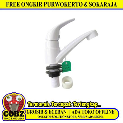 1/2 IN / NEW SOLIGEN Kran Air Sink Wastafel Bak Cuci Piring Plastik PVC