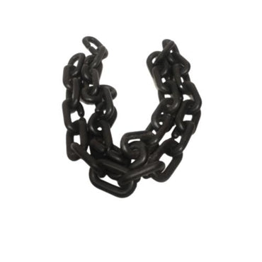 5/16 IN / NM Rantai Plastik PVC Talang Motor Anjing 9 MM Hitam Meter