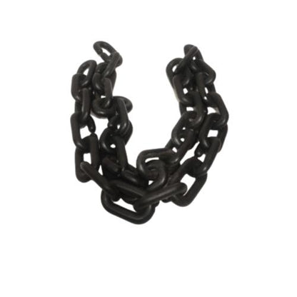 5/16 IN / NM Rantai Plastik PVC Talang Motor Anjing 9 MM Hitam Meter