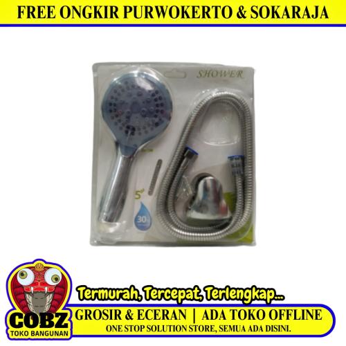 1/2 IN x 150 CM / FINE'S 6053 Hand Shower Tangan Kamar Mandi Set