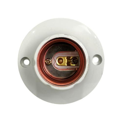 MATSUI A / B / C Fitting Tempat Lampu Plafon Atap Tempel Bulat Kecil Putih