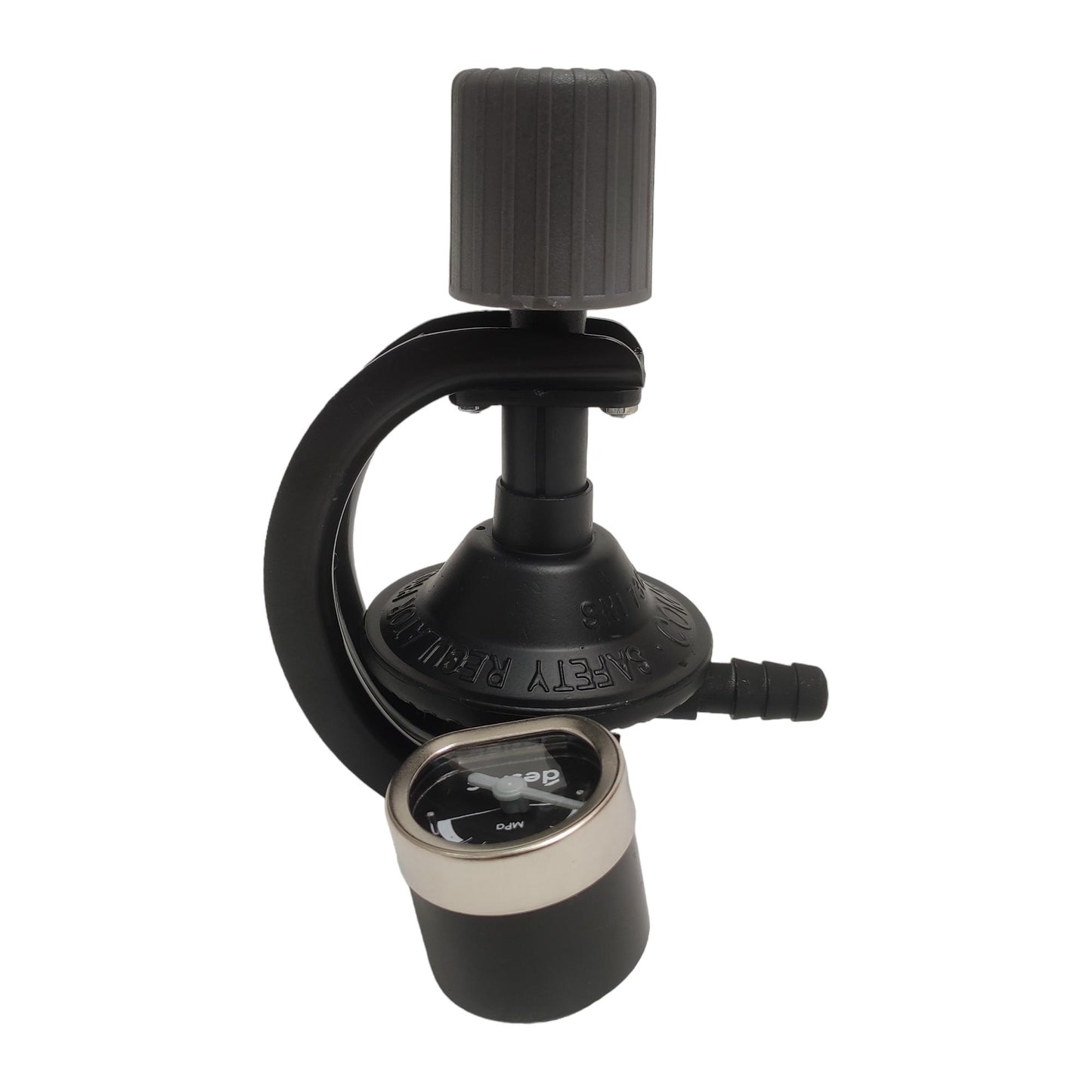 COM U12 RM Regulator Kepala Tabung Gas LPG Tekanan Rendah + Meteran