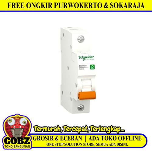 20 A / SCHNEIDER MCB Pemutus Sekring Sirkuit Arus Listrik Circuit Breaker