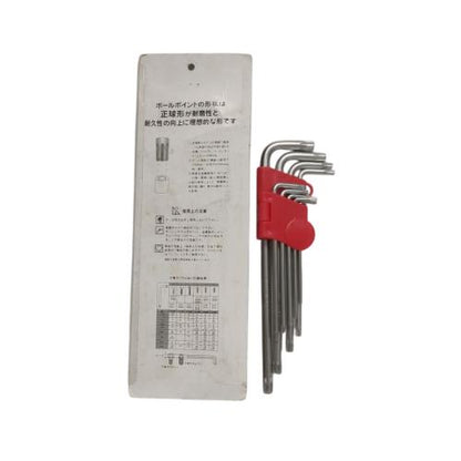 T 10 - T 50 / GLX Kunci L Bintang Torx Key Panjang 9 Pcs Set
