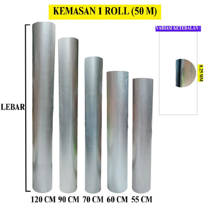 0.25 MM / TM Seng Talang Air Plat Atap Gerobak Galvalum Meter