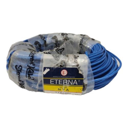 1 INTI x 2.5 MM / TM NYA Tunggal Kabel Tembaga SNI Biru Per Meter