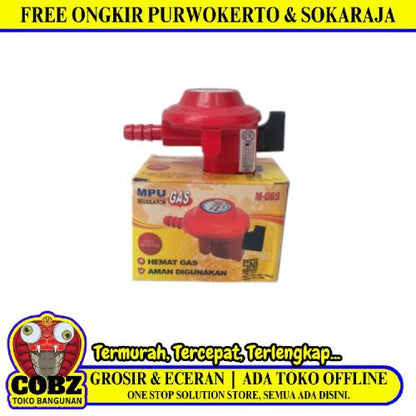 MPU M 089 Regulator Kepala Tabung Gas LPG Tekanan Rendah Low Pressure