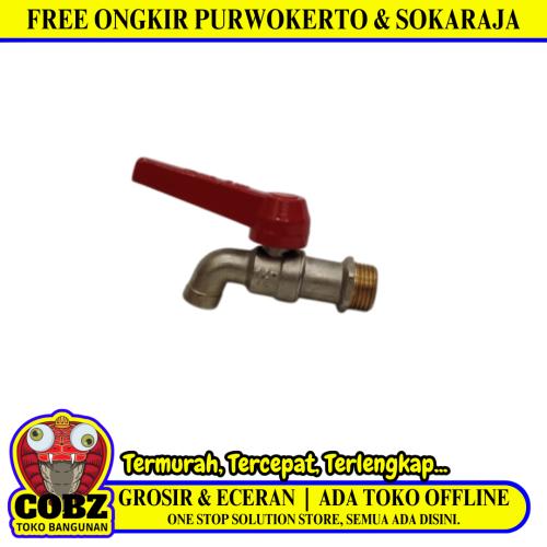 1/2 IN / CINTAI Kran Air Tembok Taman Bola Ball Valve Stainless