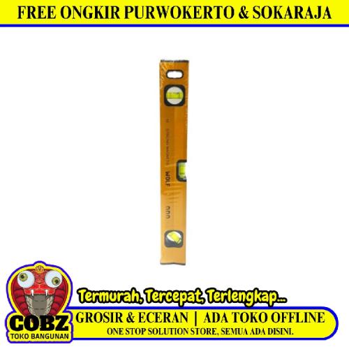18 IN / WOLF Penggaris Waterpass Alat Ukur Kemiringan Magnet