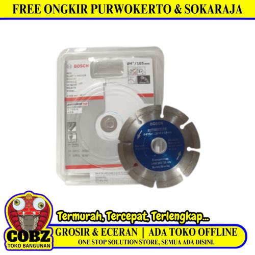 4 IN / BOSCH 01 Dry Mata Gerinda Potong Keramik Diamond Cutting Wheel