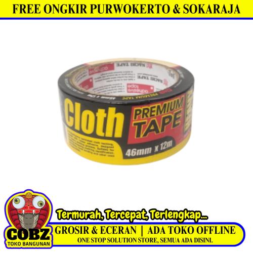 46 MM / NACHI Isolasi Selotip Lakban Stationary Tape Kuning