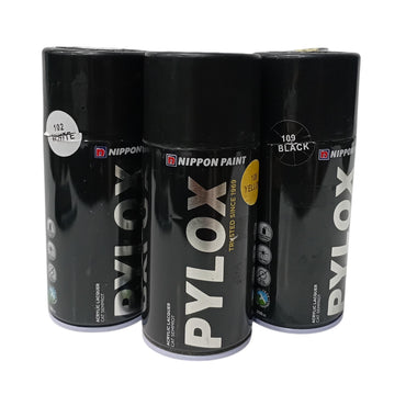 300 CC / NIPPON PAINT Pylox Cat Kayu Besi Semprot Kaleng