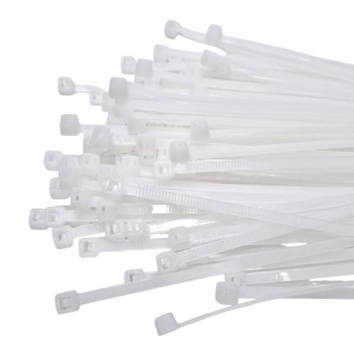 3.6 MM x 250 MM / SW Kabel Cable Ties Tali Ripet 25 CM Putih Pack