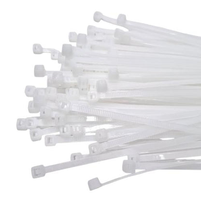 3.6 MM x 250 MM / SW Kabel Cable Ties Tali Ripet 25 CM Putih Pack