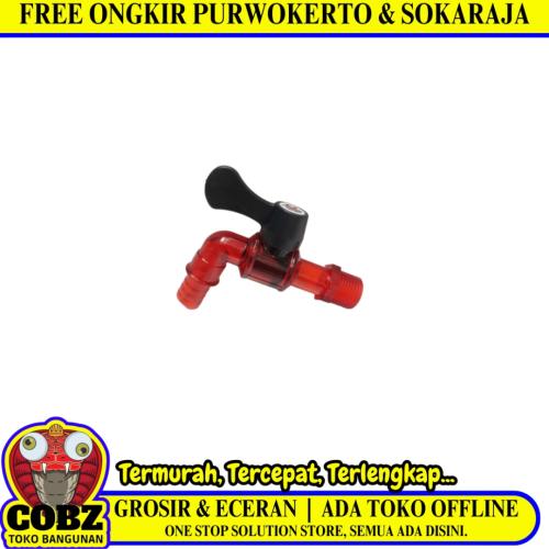1/2 IN / COBZ CBABDO1 Kran Air Tembok Taman Kamar Mandi Plastik PVC