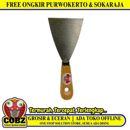 3 IN / GOOD Sekrap Kape Scrapper Cat Perata Acian Gagang Bahan