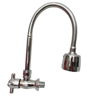 1/2 IN / ONDA V 688 CA Kran Angsa Fleksibel Sink BCP Tembok Stainless