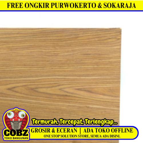 3 MM x 90 CM x 210 CM / NM Triplek Teakwood Pintu Lembar