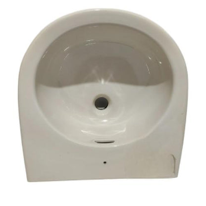 38 CM x 41 CM x 18 CM / INA L12 Wastafel Cuci Tangan Besar Ivory Keramik