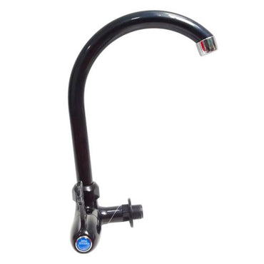 1/2 IN / NEW SOLIGEN W1 Kran Angsa Sink Bak Cuci Piring Tembok Plastik PVC