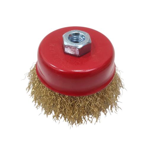 3 IN / KING ELGLADIO  Sikat Kawat Bengkok Kuningan Pembersih Karat Kerak