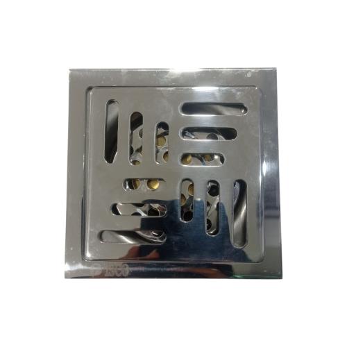 4 IN / ISCO SGT603  Saringan Got Plat Floor Drain Kamar Mandi Stainless