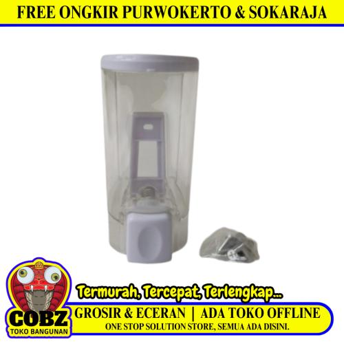 300 ML / WIKEA Dispenser Tempat Sabun Dinding Manual 1 Tabung