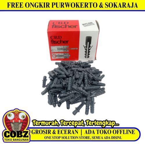 S 5 / CRD Angkur Dinding Dudukan Baut Sekrup Tembok PVC Ecer Dus