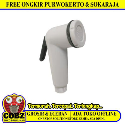 1/2 IN / COBZ Kepala Jet Shower Cebok Plastik PVC