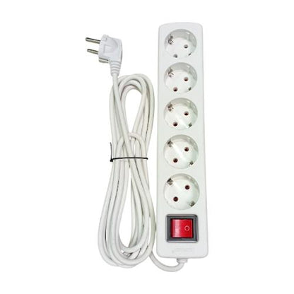 5 LUBANG x 500 CM / KAWACHI Stop Kontak Colokan Terminal Kabel 5 M