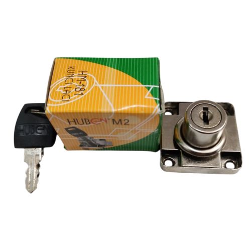 19 MM / HUBEN HM-181 Kunci Laci Lemari Cabinet Drawer Lock Tanggung Set