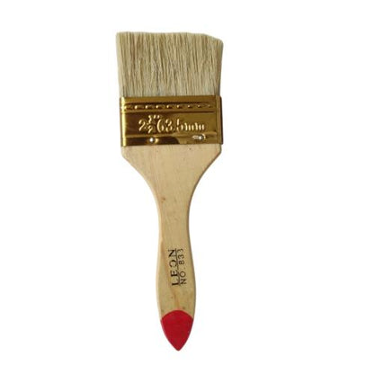 2 1/2 IN / LEON NO. 833 Kuas Cat Tembok Kayu Besi Air Acyrlic Paint Brush