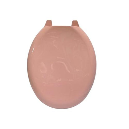 TECHPLAS Tutup Kloset Duduk Monoblock Seat Cover Standard PVC Pink Set