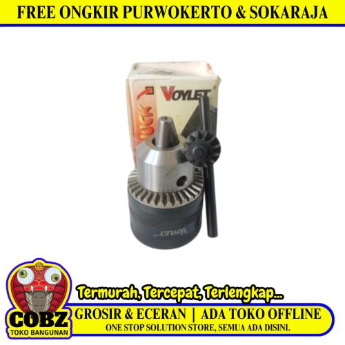 1.5 - 13 MM X 3/8 IN/ VOYLET Cucut Kepala Mesin Bor Head Chuck Drill