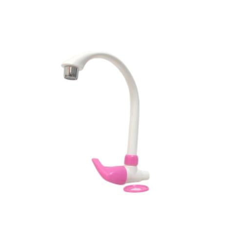 1/2 IN / FTA Kran Angsa Sink Bak Cuci Piring Tembok Plastik PVC