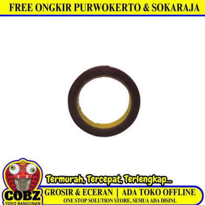 22 MM / 3 M Isolasi Bolak Balik Busa Double Foam Tape Merah